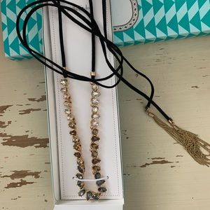 Stella & Dot Eliza Fringe Necklace